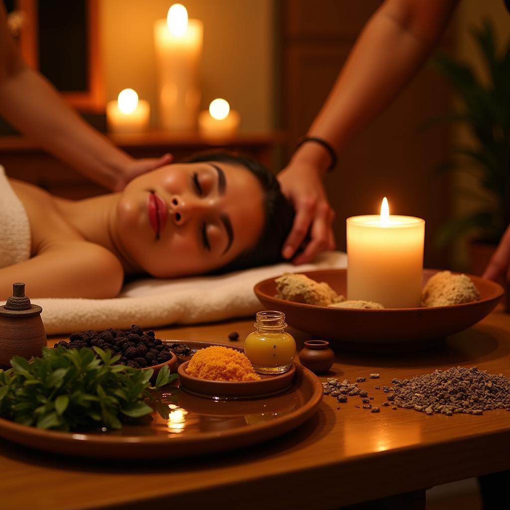 Ayurvedic treatments at a Kolkata spa