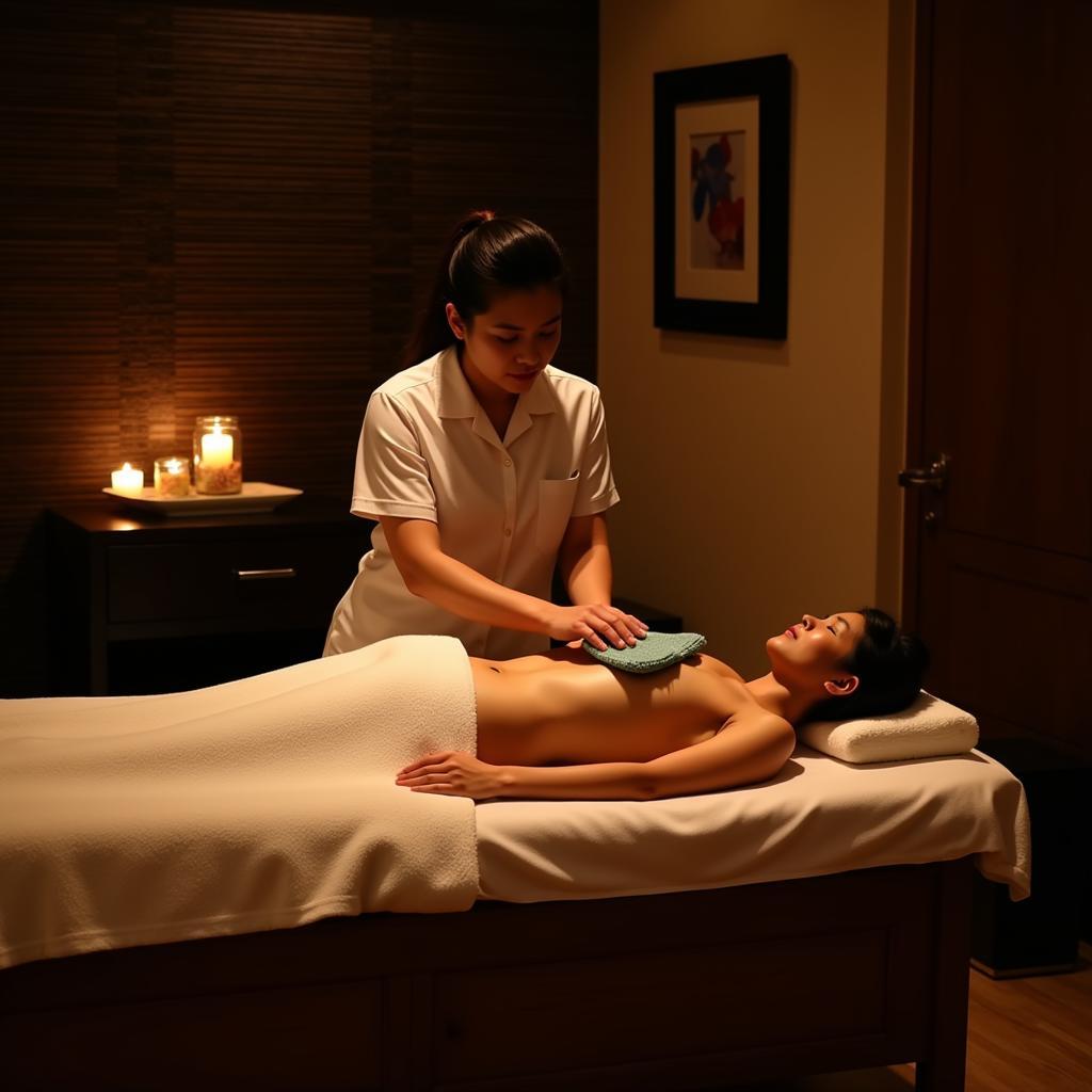 Korean Body Scrub at Anantaa Spa Dwarka