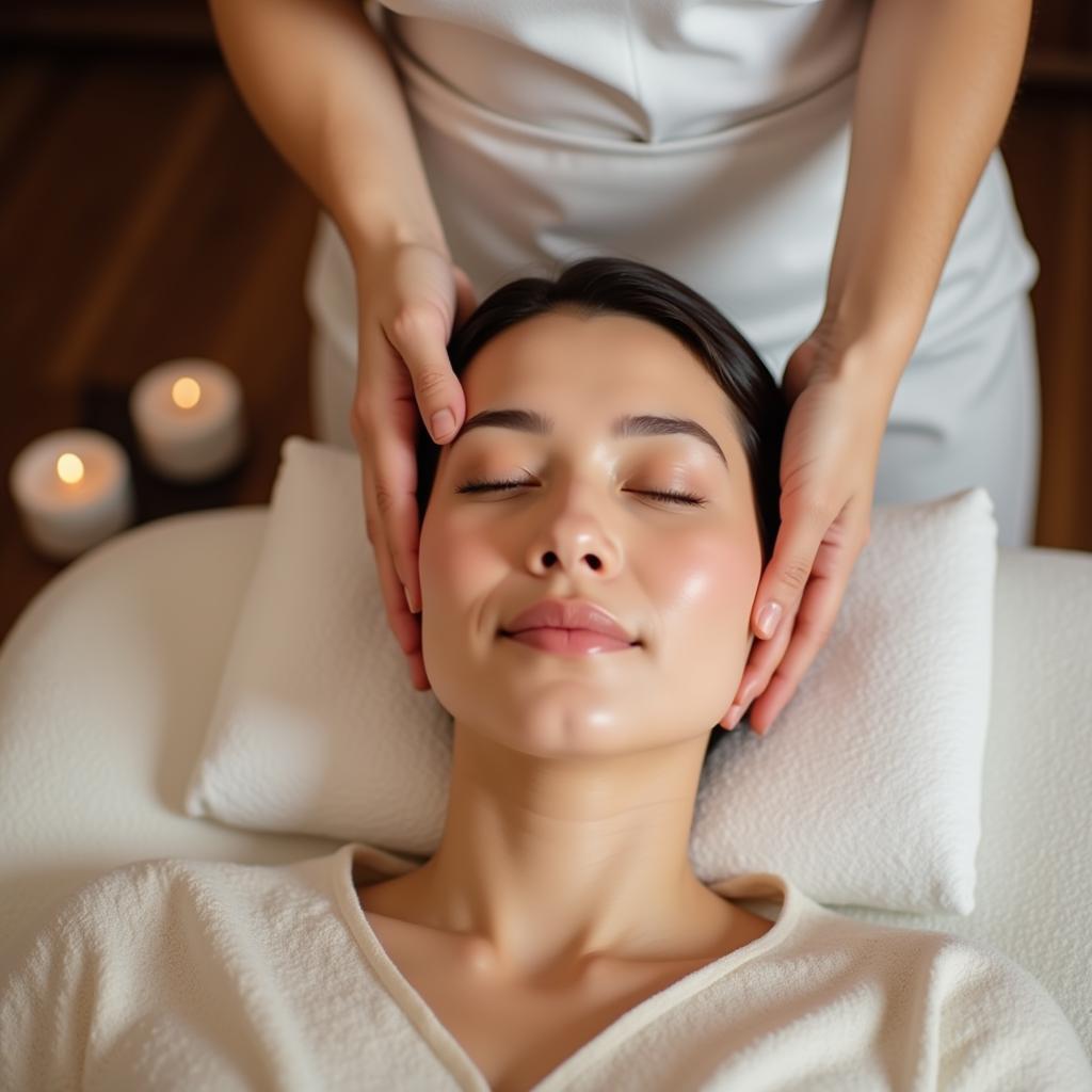 Korean Spa Facial Massage