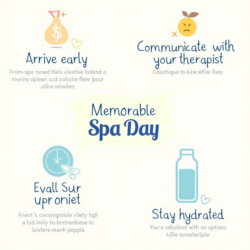 Korum Mall Spa Day Tips: Enhance your spa experience with these helpful tips.