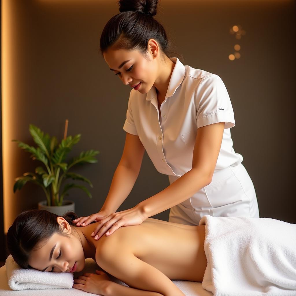 Therapeutic Massage at a Krishnagiri Commercial Spa