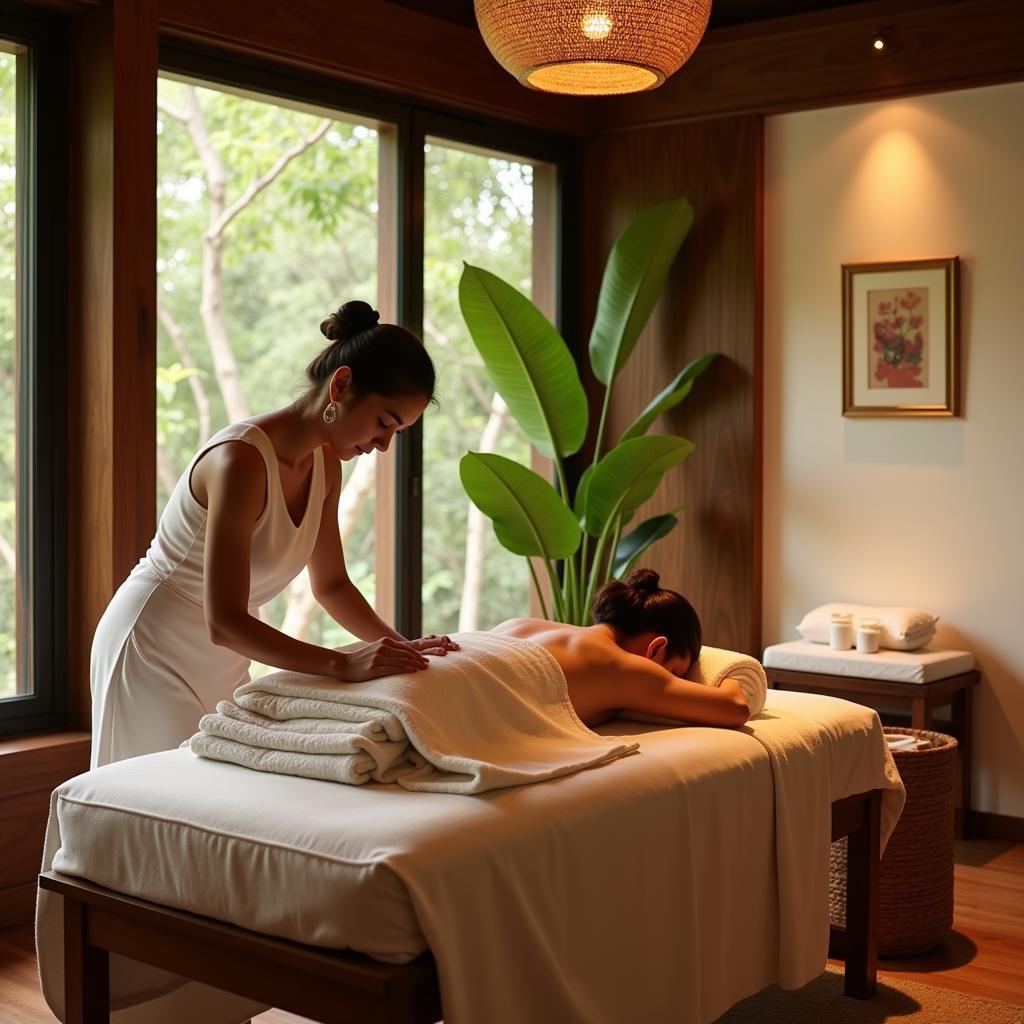 Traditional Balinese massage at kupu kupu barong villas & tree spa bali