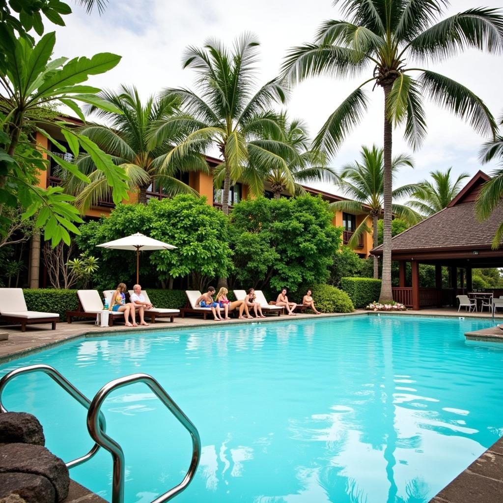 La Cabana Resort and Spa Poolside Relaxation