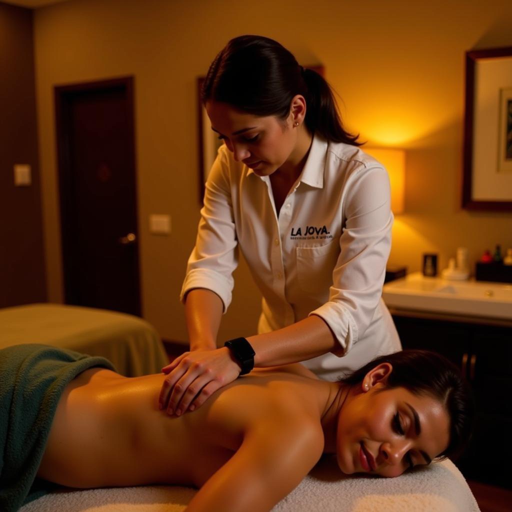 Soothing Massage Therapy at La Joya Spa