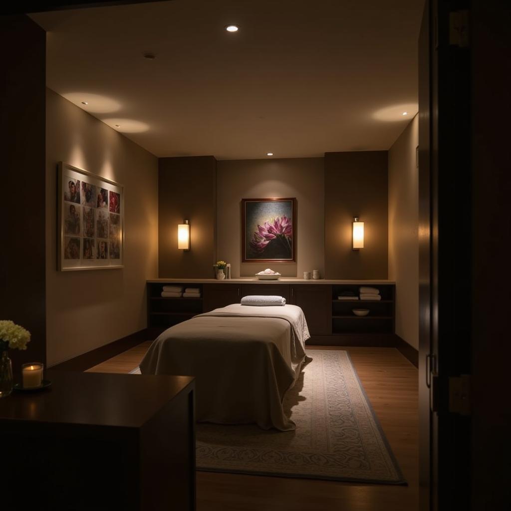 Luxurious Treatment Room at The Langham Spa