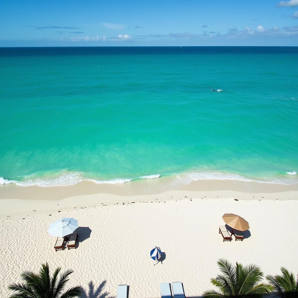 Stunning Beachfront View at Long Beach Resort Hotel & Spa Alanya