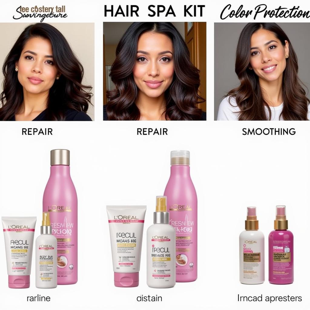 L'Oreal Hair Spa Kit Variety: Different Kits for Different Hair Needs