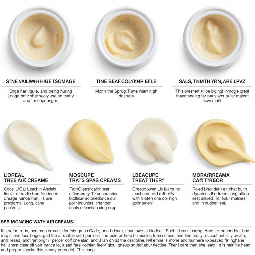 Different Types of L'Oreal Spa Cream