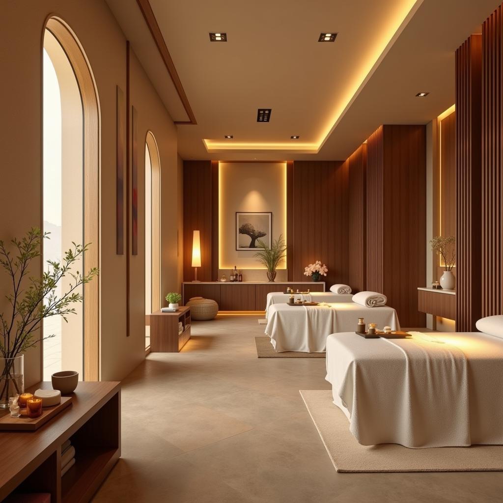 Luxurious Spa Interior in Uttar Pradesh