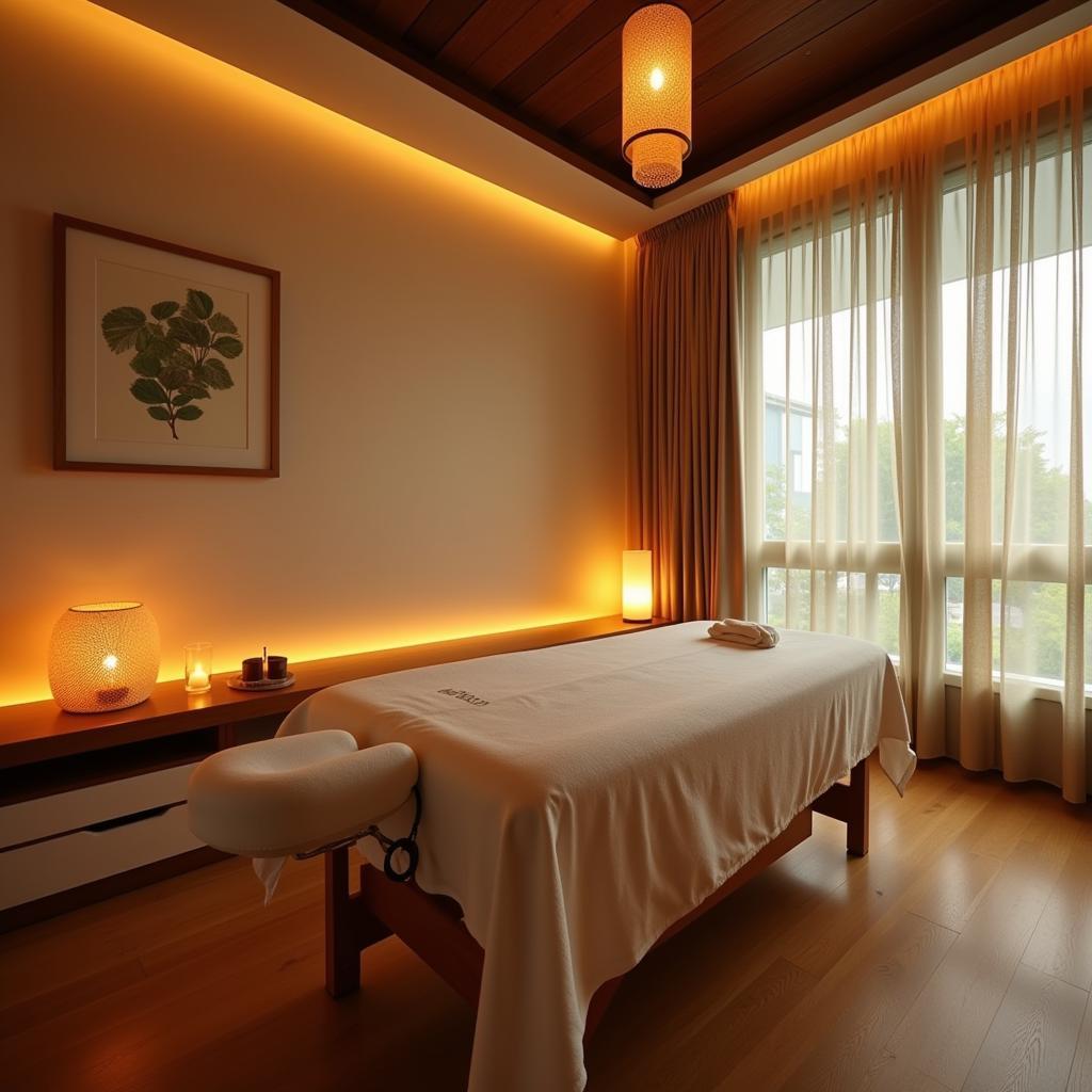 Relaxing Spa Treatment Room in Madiwala