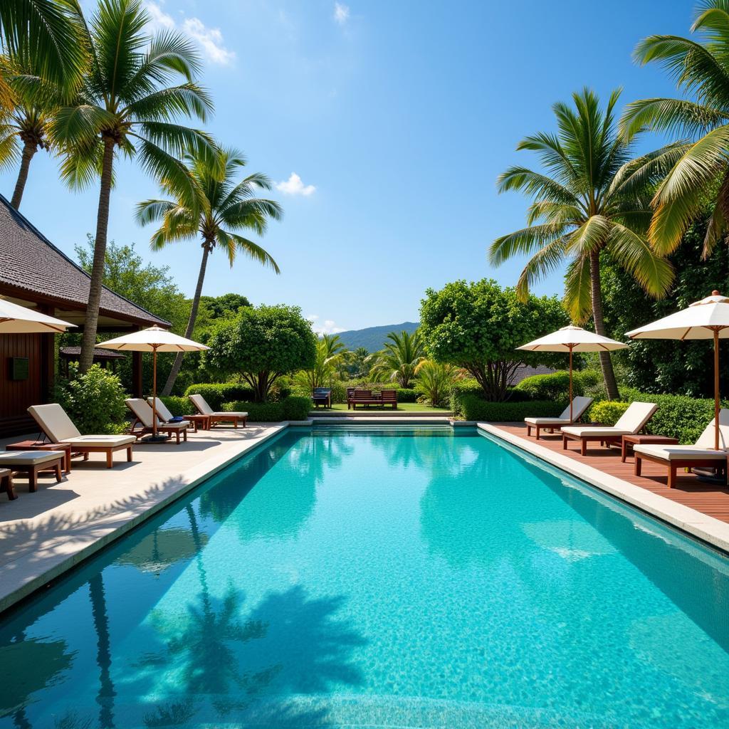 Inviting Pool Area at The Magani Hotel and Spa Bali