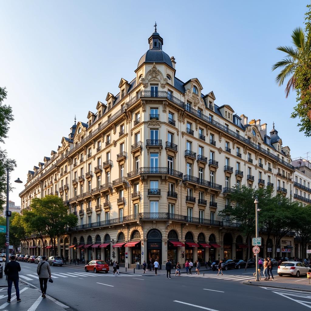 Majestic Hotel Barcelona Exterior View