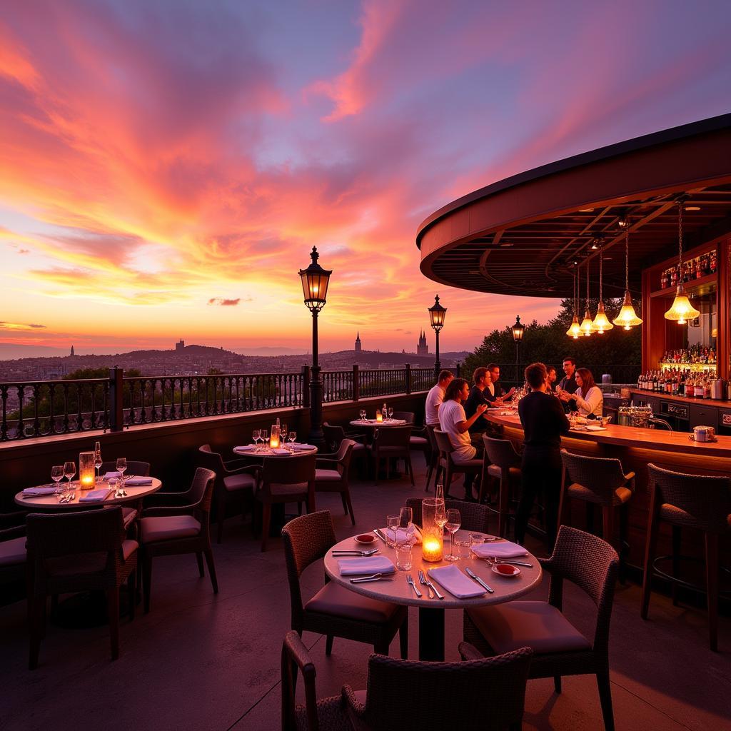 Majestic Hotel Rooftop Dining