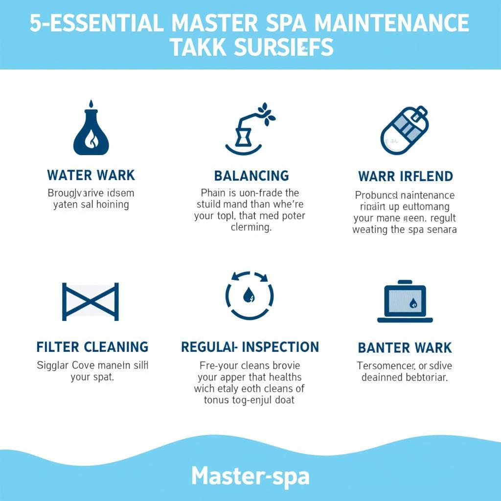 Master Spa Maintenance Guide Illustration