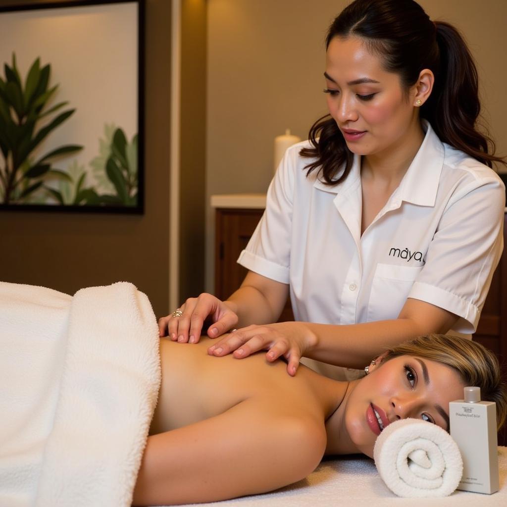 Maya Spa Therapist Training and Development