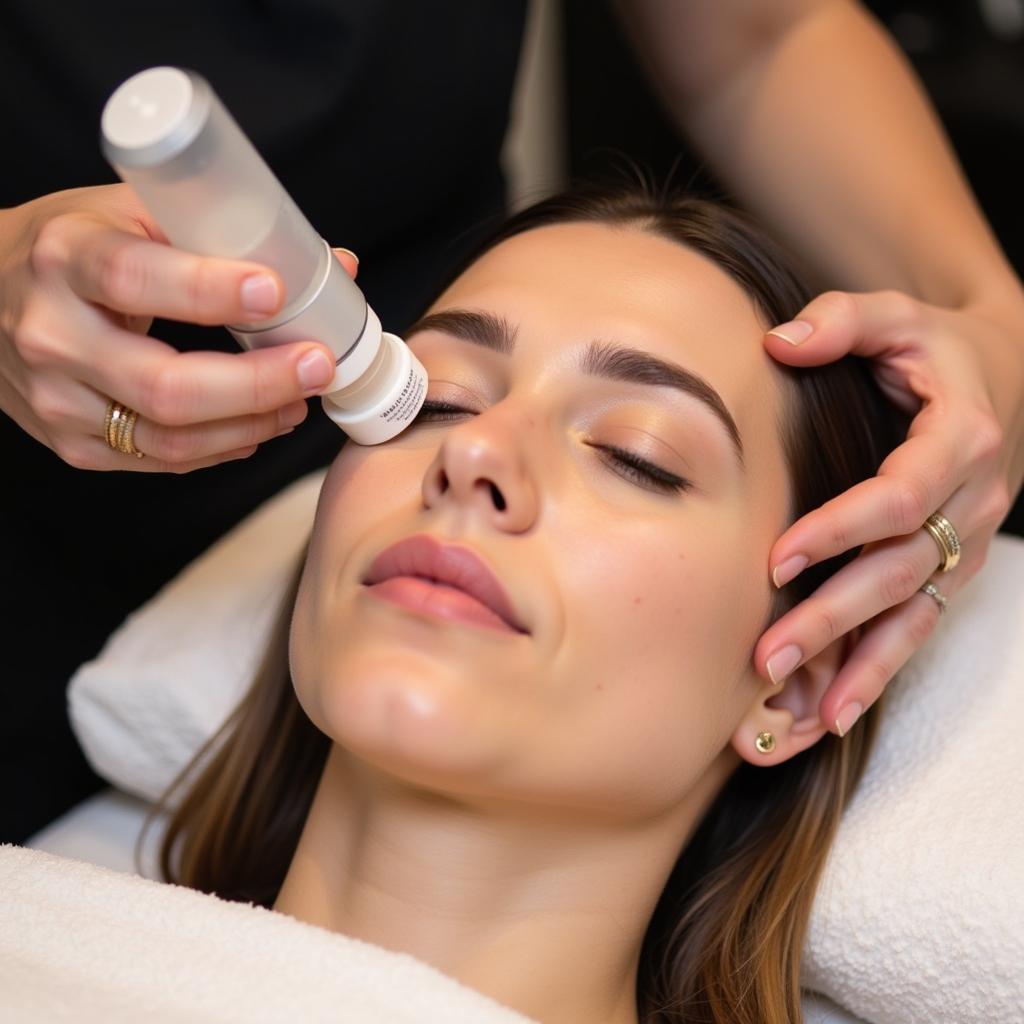 Rejuvenating Facial Treatment at a Mayfair Spa