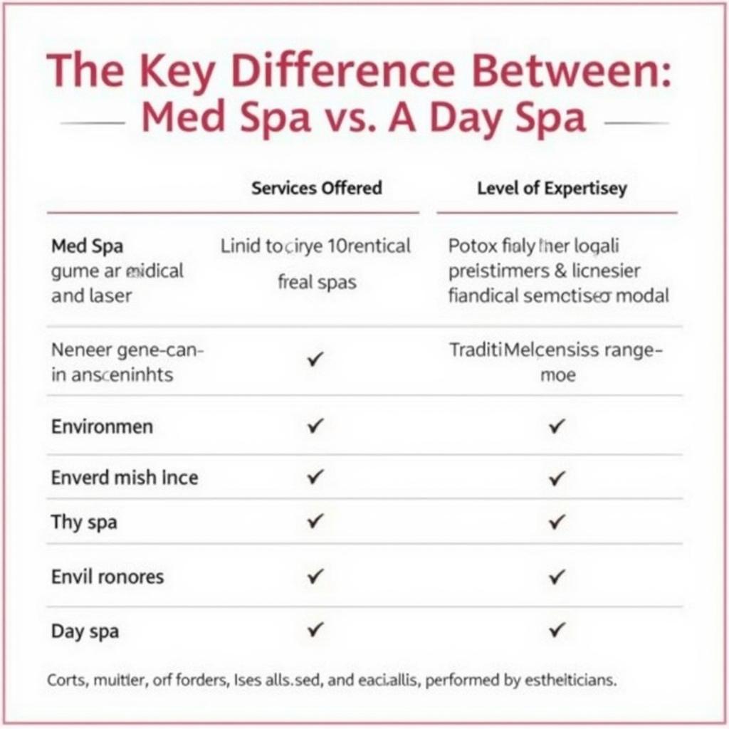 Med Spa vs Day Spa: Understanding the Difference