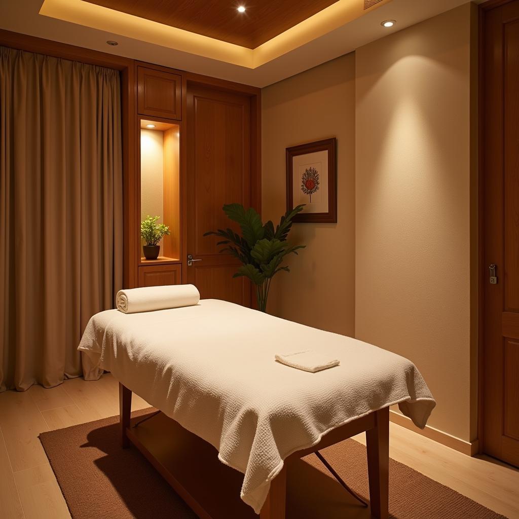 Meghavi Wellness Spa Treatment Room