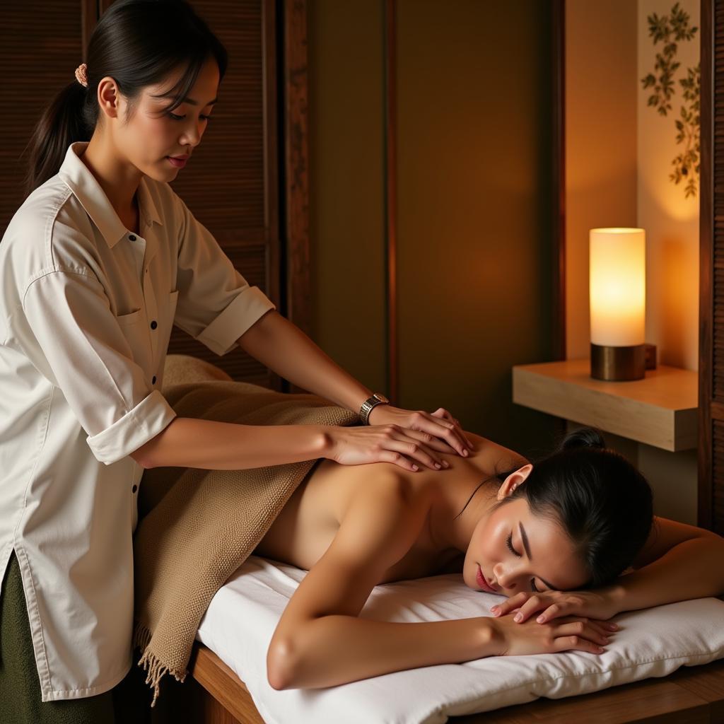 Traditional Malay Massage in Melaka Spa