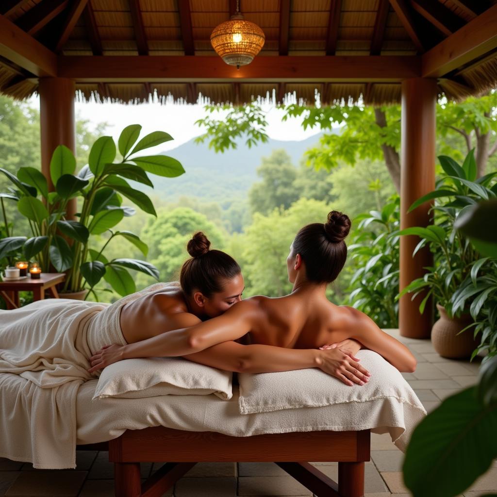 Couple's Massage at Metta Spa Villas