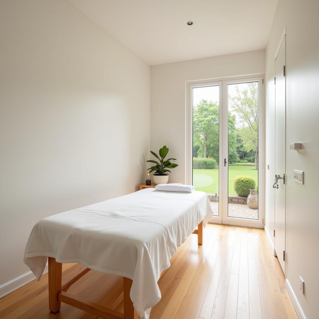 Minimalist Spa Room Design