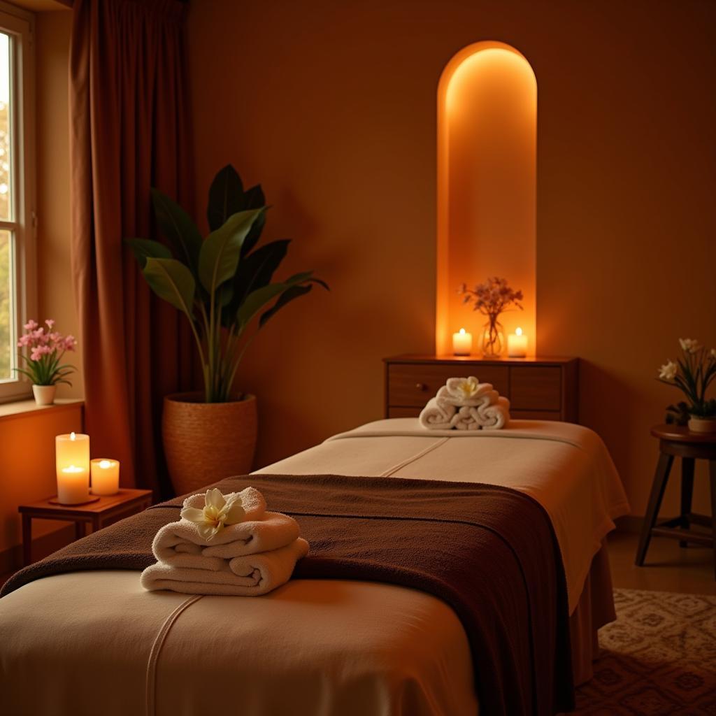 Moksham Spa Colaba Ayurvedic Treatment Room