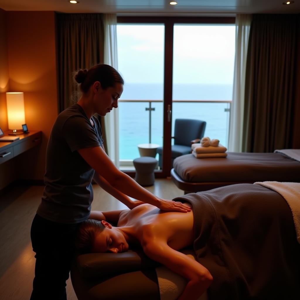 Balinese Massage on MSC Crociere