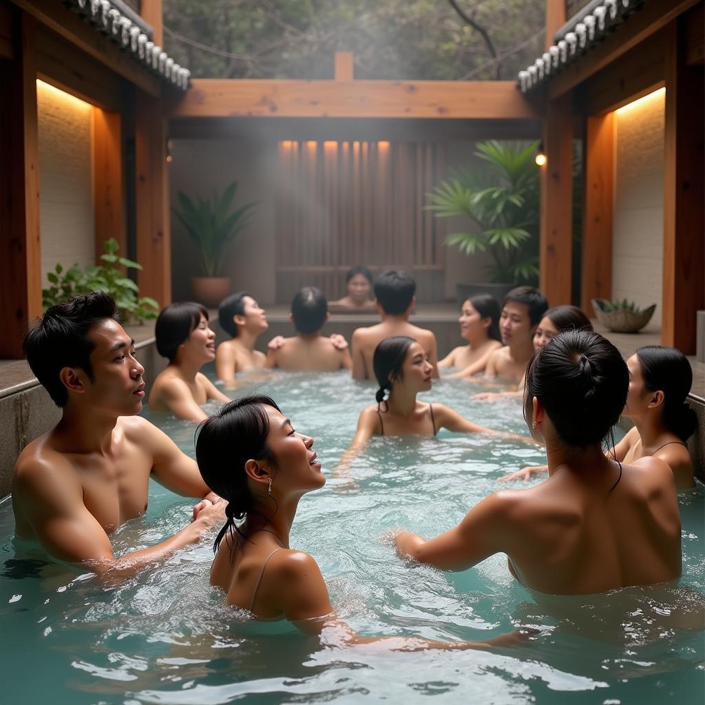 Traditional Korean Spa Ritual at Nagoya Grande