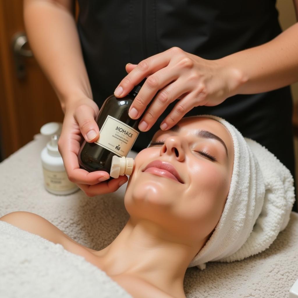 Rejuvenating Namo Spa Facial Treatment with Natural Products