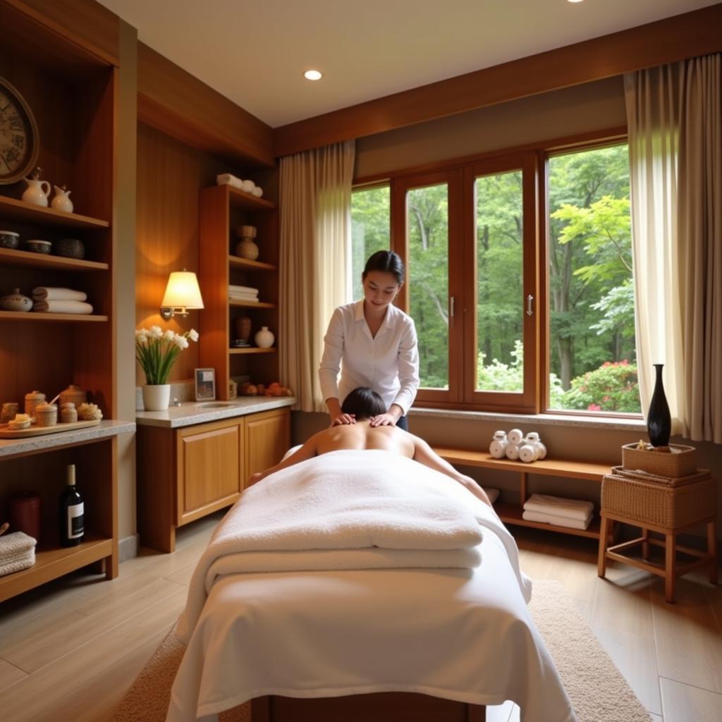 Massage Therapy at Omaxe Forest Spa