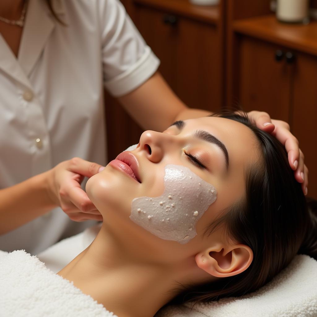 Revitalizing facial treatment in Padmanabhanagar