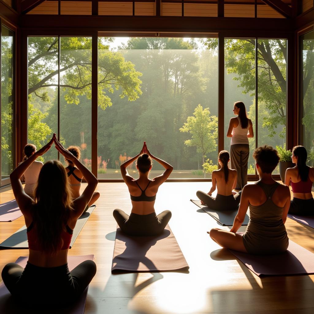 Yoga and Meditation Session at Palm Mountain Resort & Spa