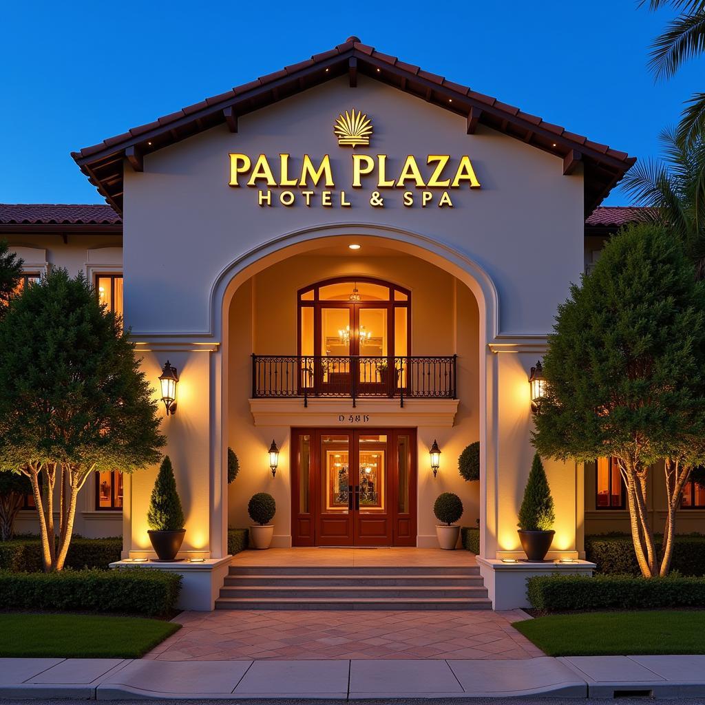 Palm Plaza Hotel Spa Exterior