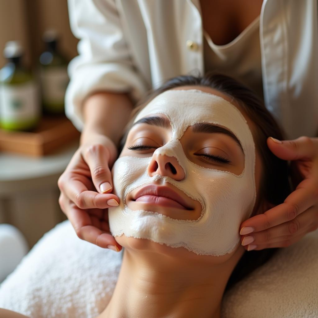 Rejuvenating Palms Spa Facial Treatment