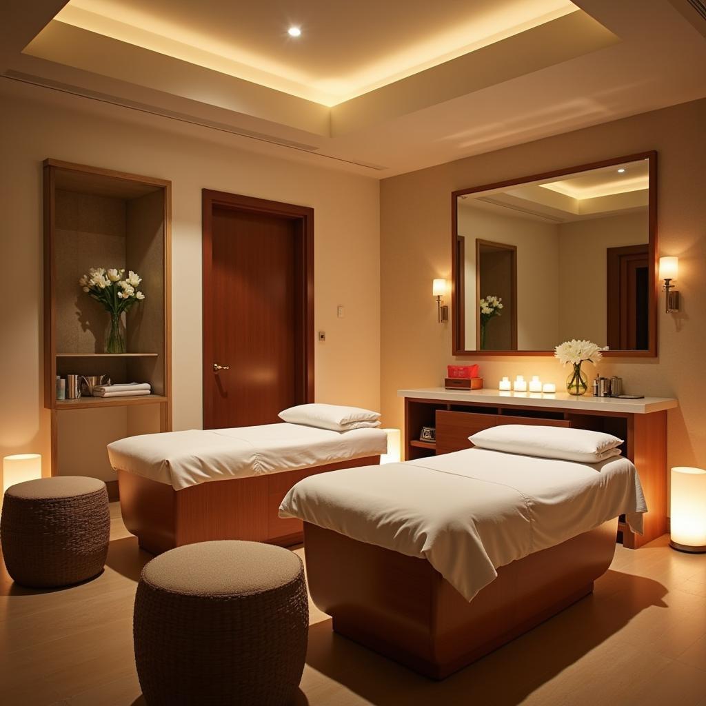 Park Hyatt Goa Spa Treatment Room: Experience ultimate relaxation in the serene and luxurious treatment rooms at the Park Hyatt Goa Spa.