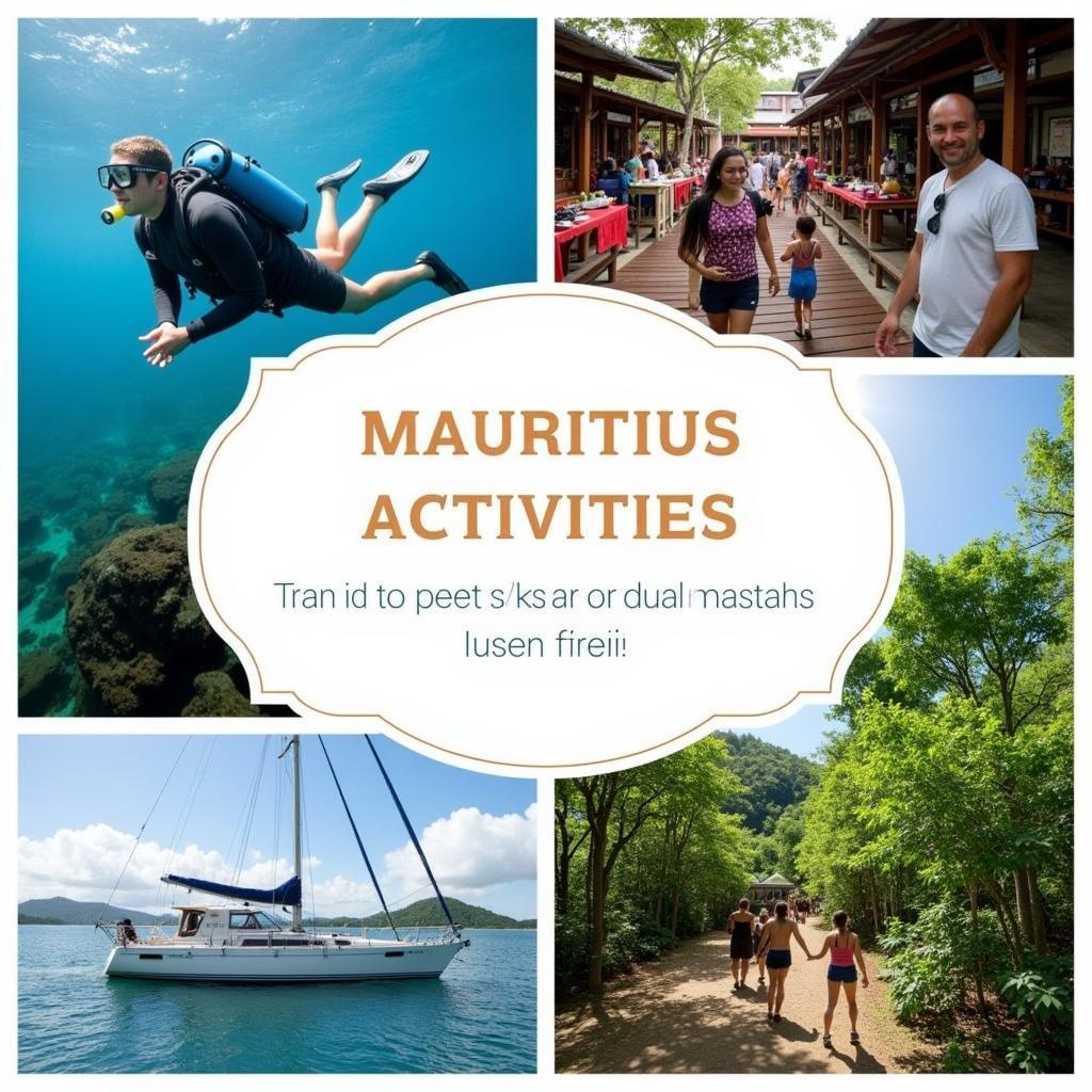 Activities at Pearle Beach Resort & Spa Mauritius