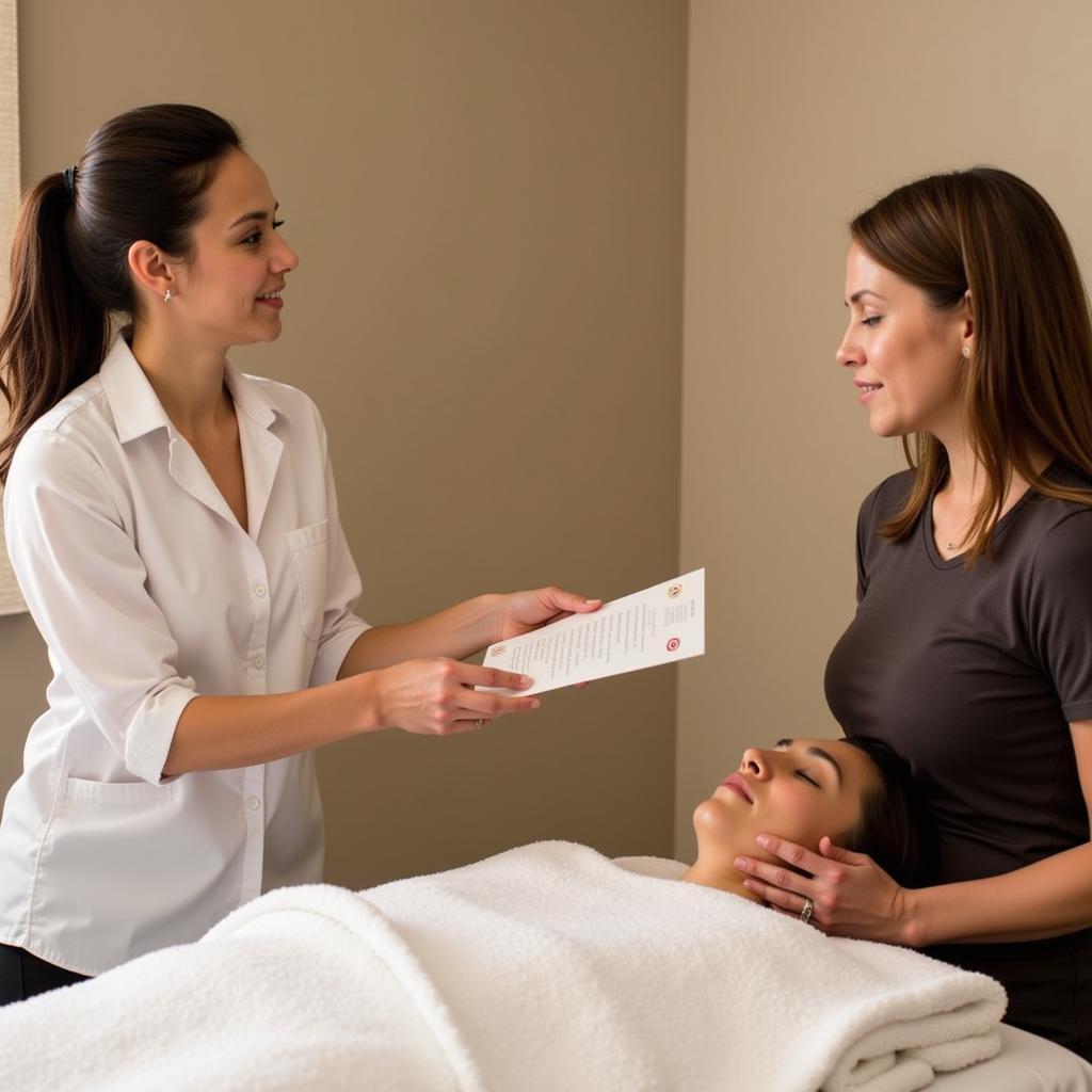 Personalized Spa Treatment Consultation