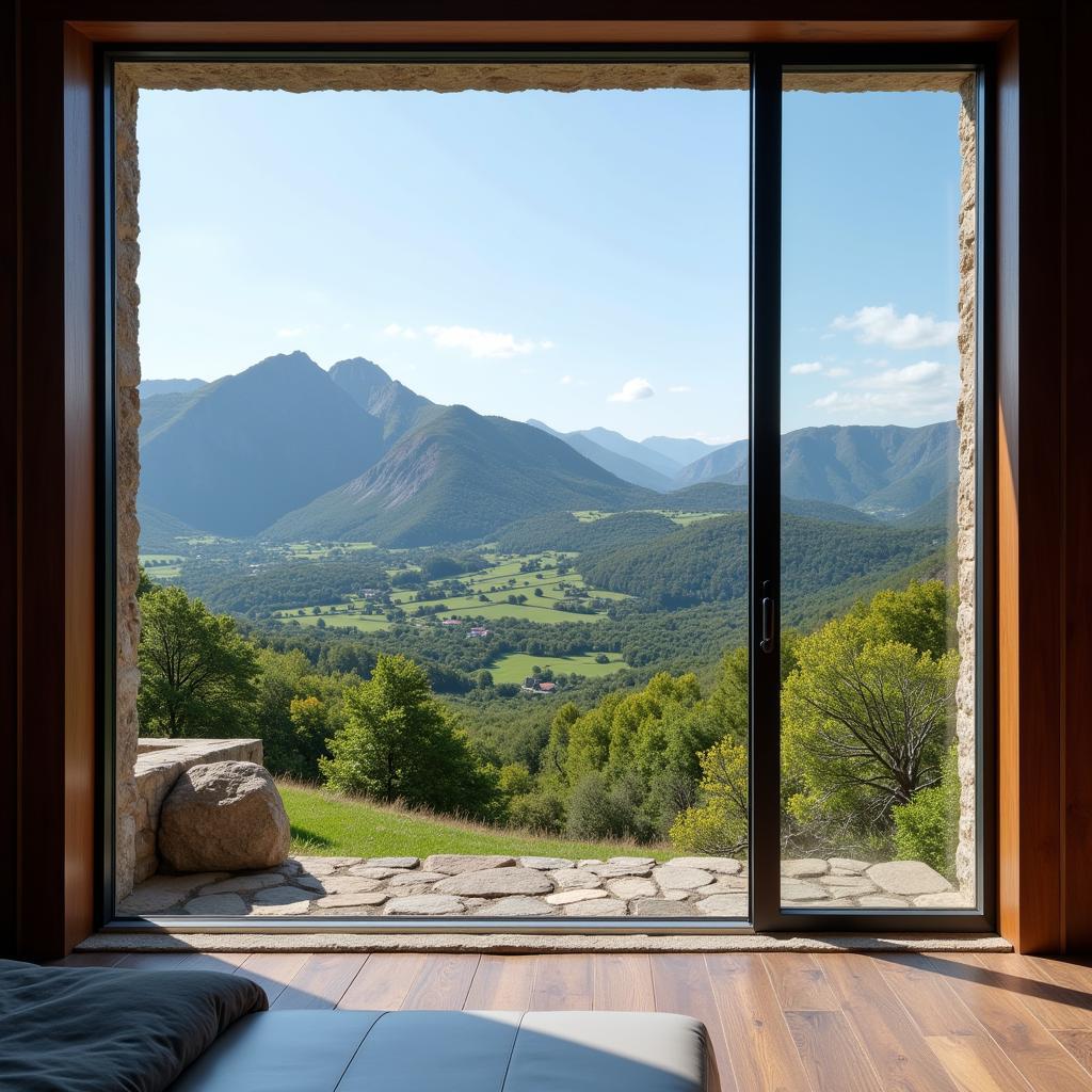 Serene View from Pollino Hotel Spa