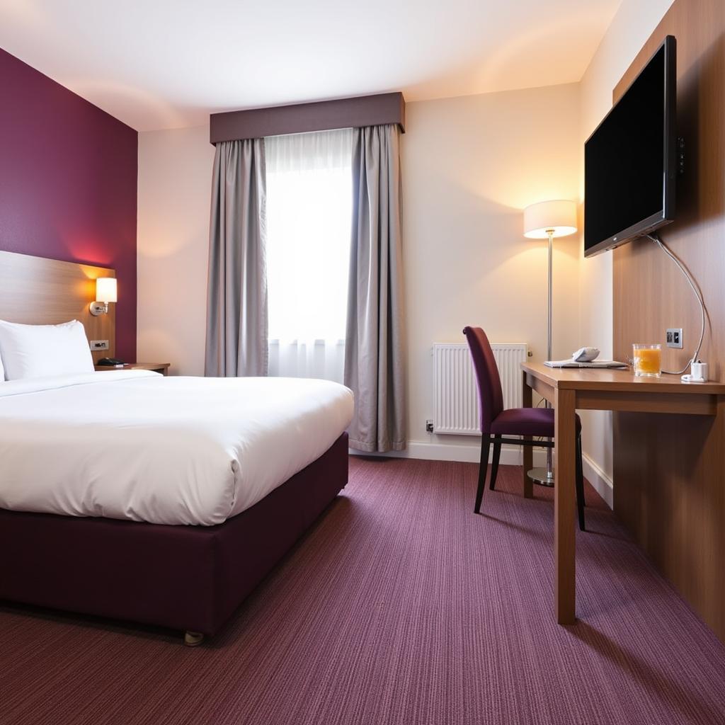 Premier Inn Leamington Spa Hotel Room