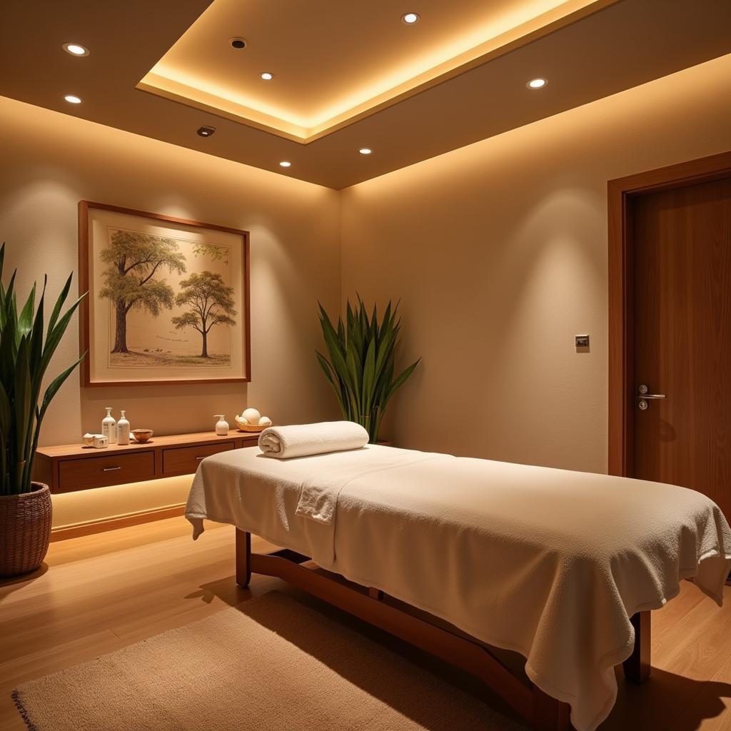 Relaxing Spa Treatment Room in Pune