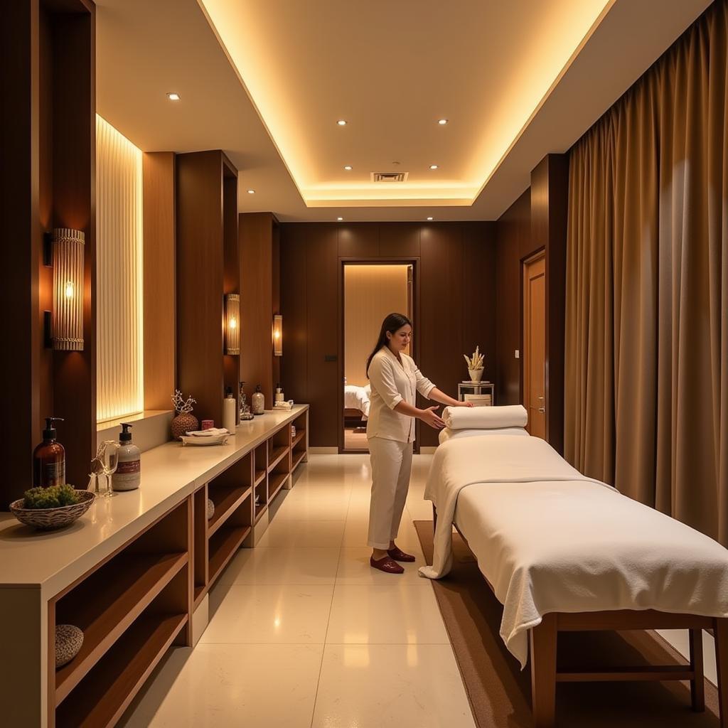 Luxurious Spa Interior in Punjabi Bagh Commercial