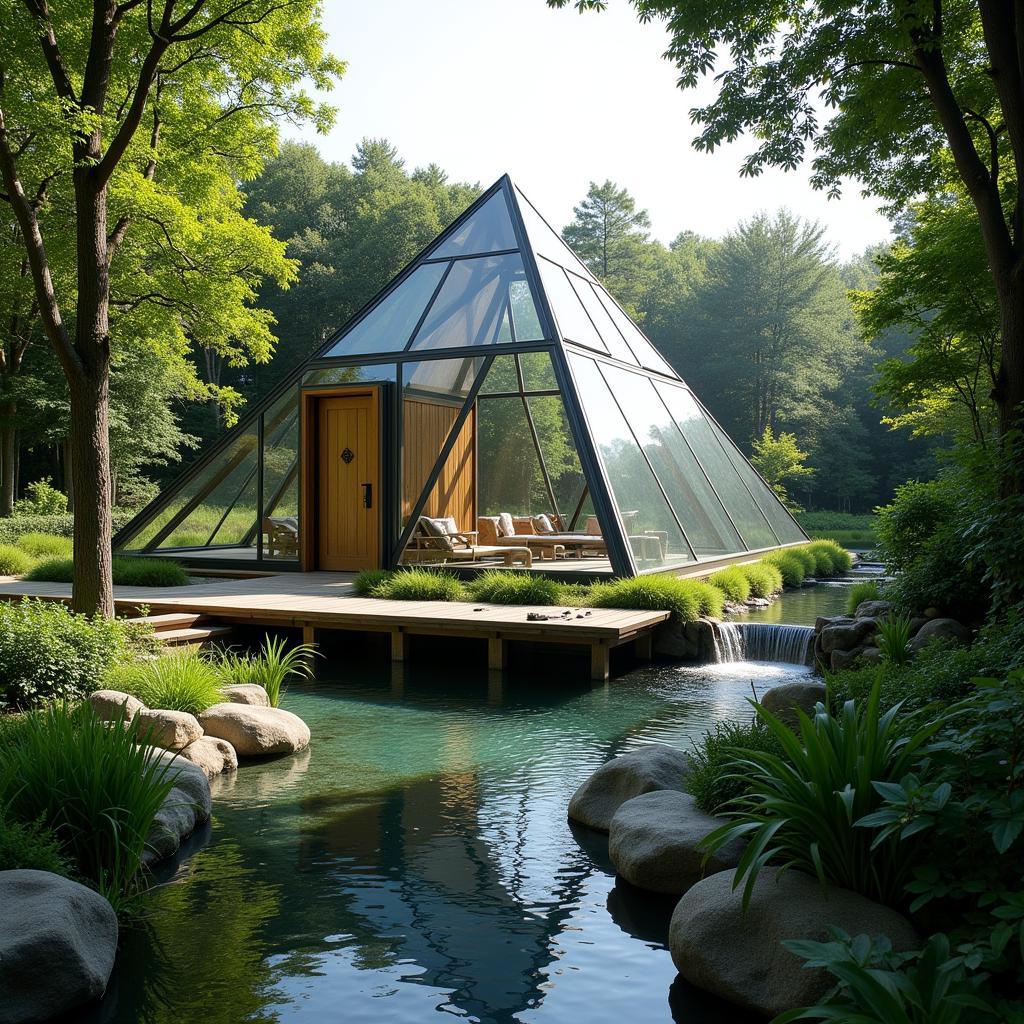 Pyramid Spa Exterior Design