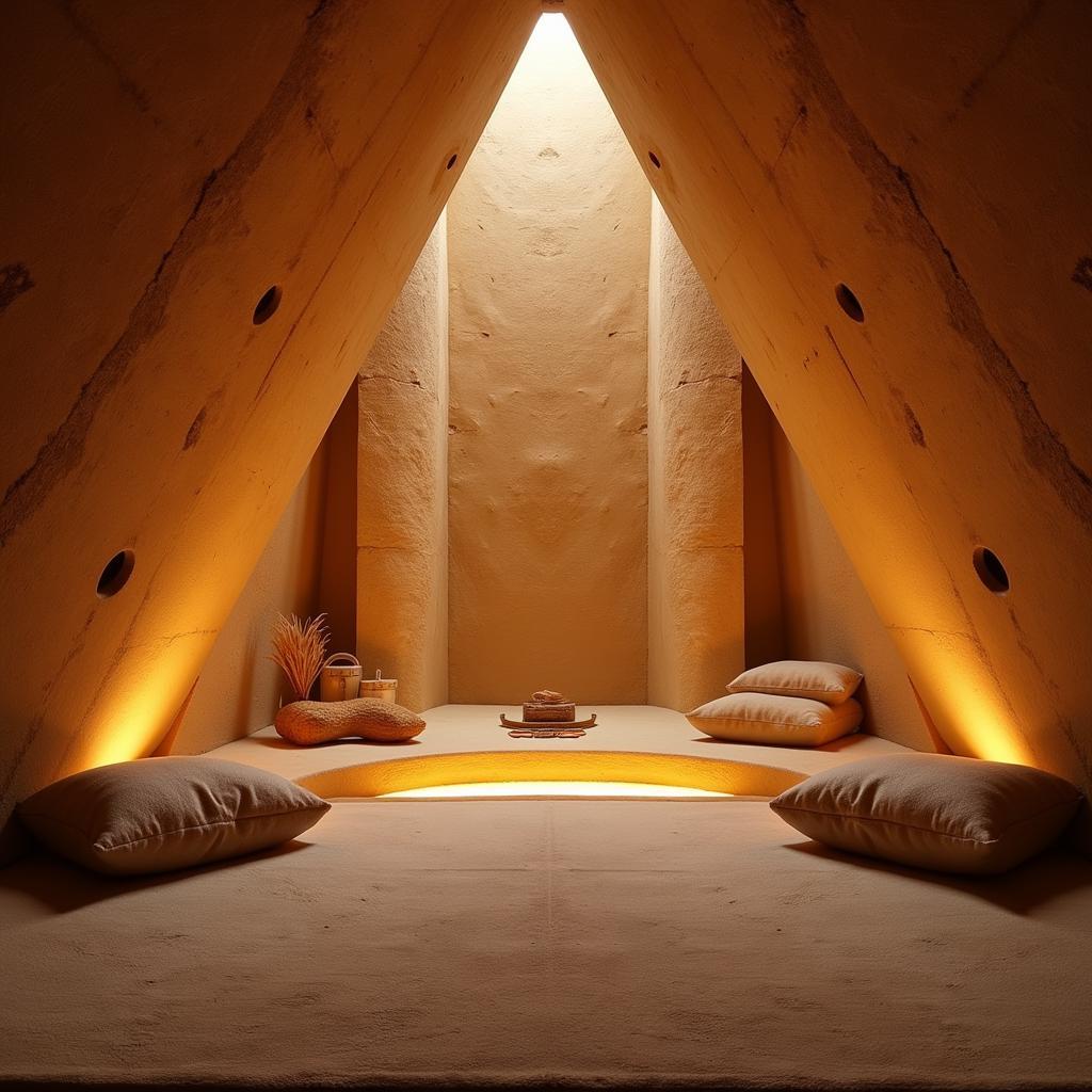 Pyramid Spa Interior Meditation Room