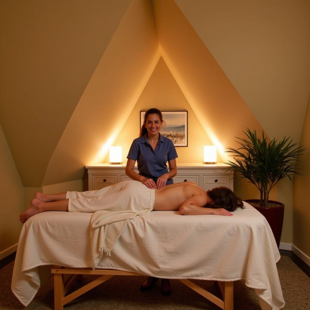 Pyramid Spa Treatment Massage