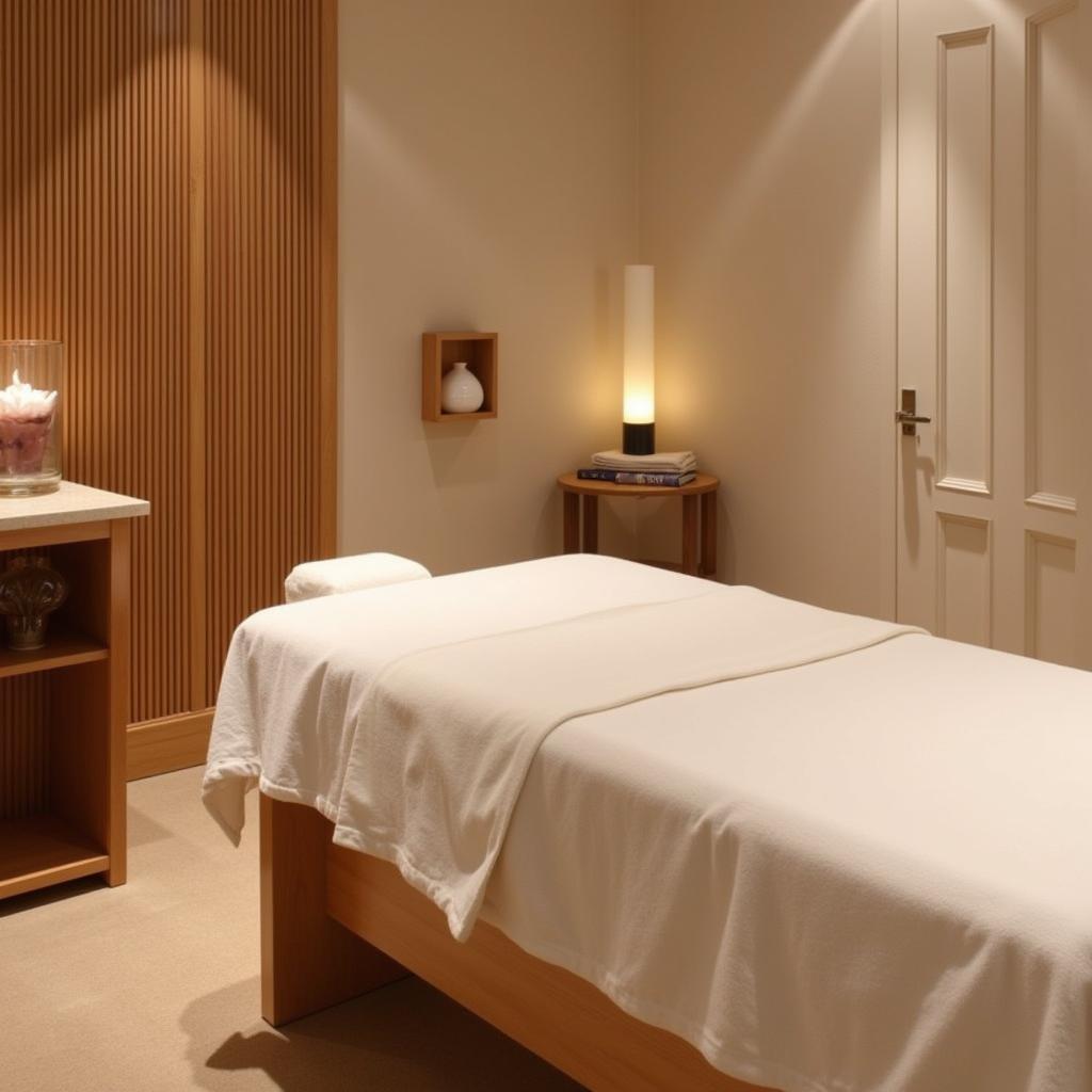 Relaxing Quantum Spa Treatment Room in Bandung