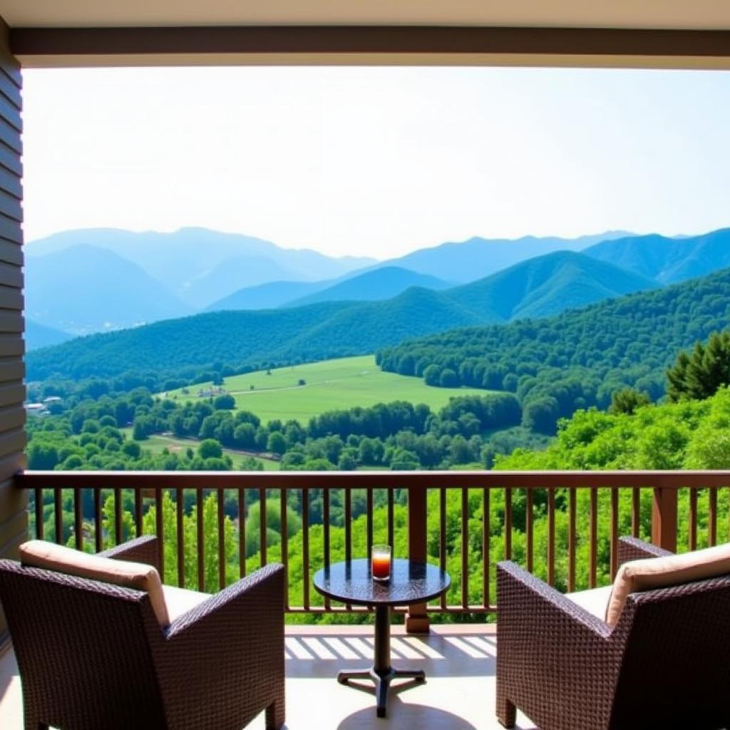 Breathtaking Mountain Views from Radisson Blu Karjat