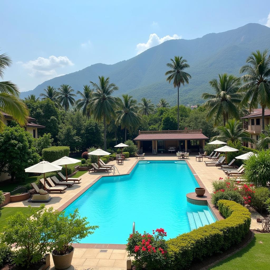 Invigorating Pool at Radisson Blu Resort Karjat