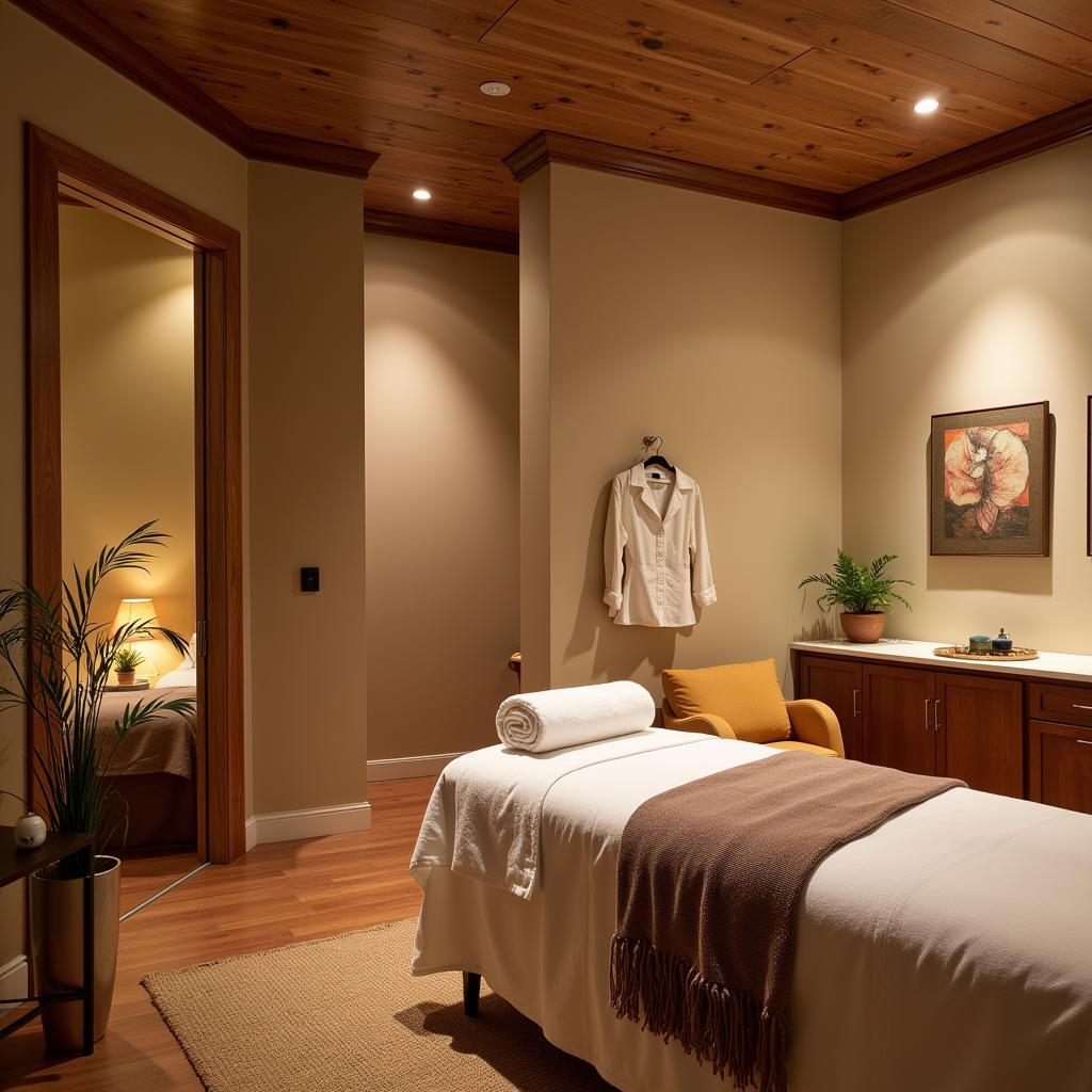 Red Lane Spa Treatment Room at Beaches Turks & Caicos