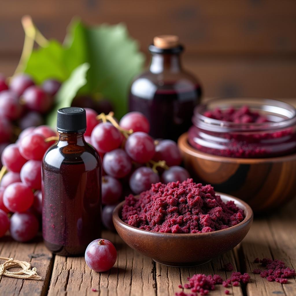 Red Wine Spa Products