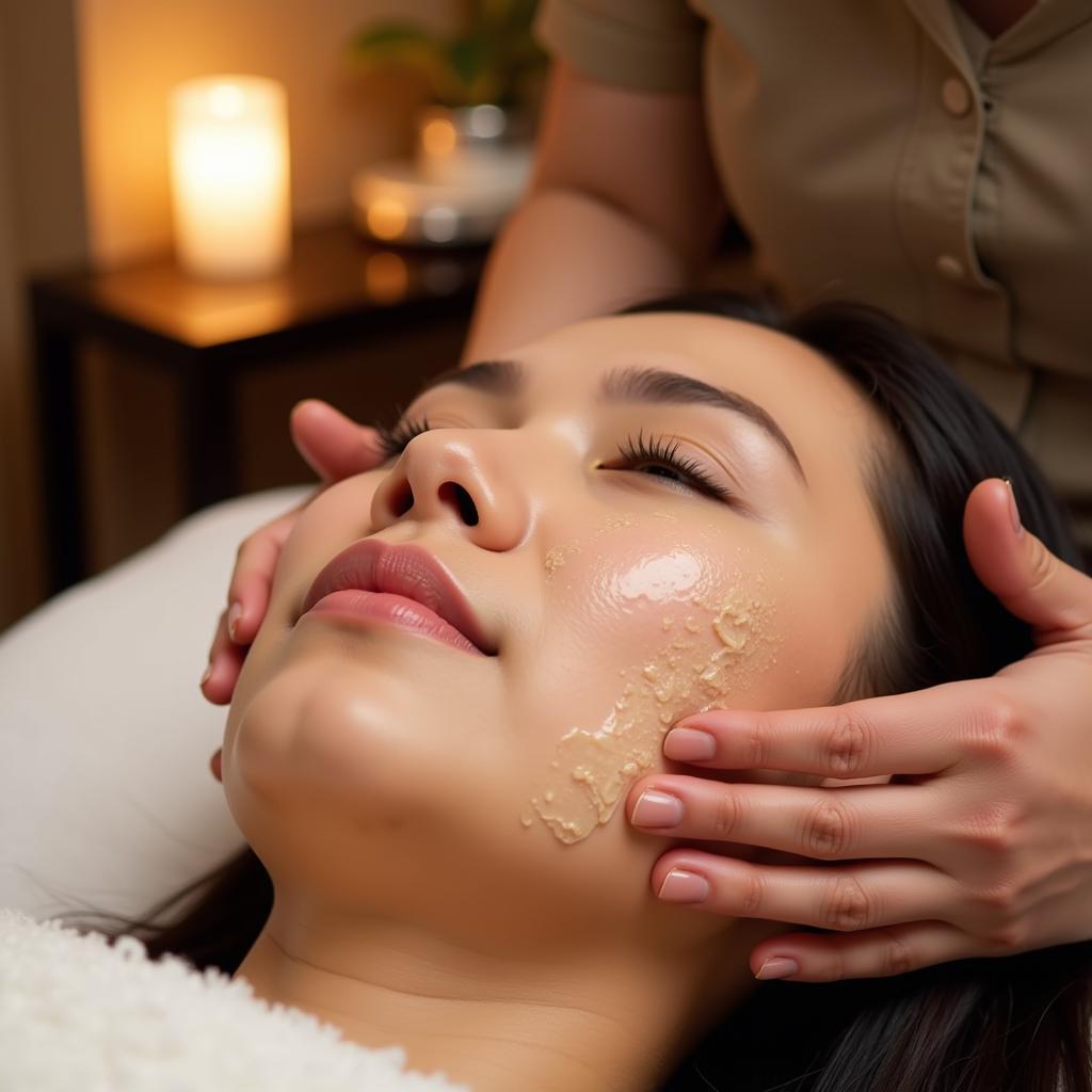 Reenz Family Salon and Spa Korean Ginseng Facial Treatment